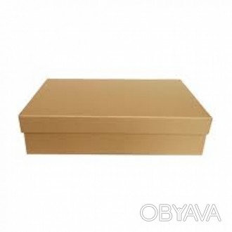 Подарункова коробка крафт 33х18х8 см
Подарункова коробка з дуже міцного картону.. . фото 1