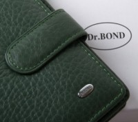 DR. BOND WN-2 green
Женский кожаный кошелек Dr.Bond. Изготовлен из натуральной м. . фото 4