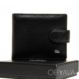 Мужской кошелек портмоне из натуральной кожи отличного качества, включая внутрен. . фото 1