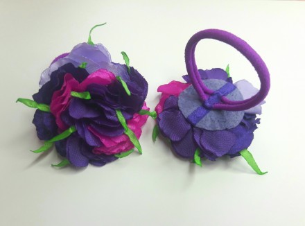 Резиночки для волос с фиолетовыми цветами.
Б/у, но в отличном состоянии.
Ручна. . фото 7