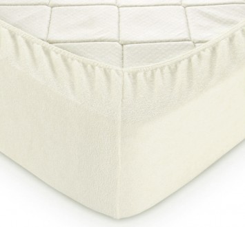 ТМ TAG Простынь махровая на резинке (180х200х30) Marshmallow. Киев. фото 1 ТМ TAG Простынь махровая на резинке (180х200х30) Marshmallow. Киев. фото 1