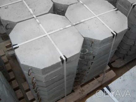 Блок укреплений бетонный Б-8 - это качественный и надежный строительный материал. . фото 1