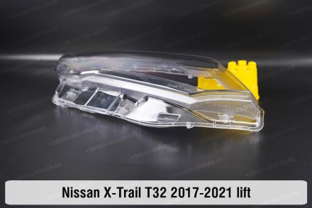Скло на фару Nissan X-Trail T32 (2017-2021) III покоління рестайлінг праве.
У на. . фото 9