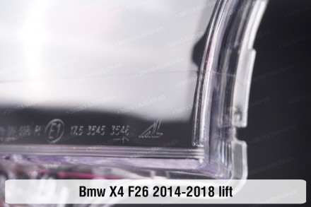 Скло на фару BMW X4 F26 (2014-2018) I покоління праве.
У наявності скло фар для . . фото 4