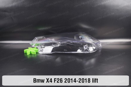 Скло на фару BMW X4 F26 (2014-2018) I покоління ліве.
У наявності скло фар для н. . фото 7