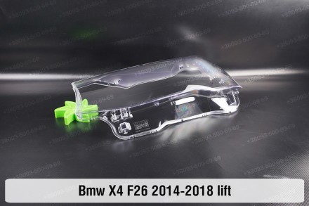 Скло на фару BMW X4 F26 (2014-2018) I покоління ліве.
У наявності скло фар для н. . фото 6