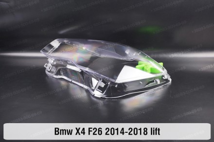 Скло на фару BMW X4 F26 (2014-2018) I покоління ліве.
У наявності скло фар для н. . фото 5