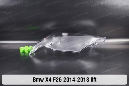 Скло на фару BMW X4 F26 (2014-2018) I покоління ліве.
У наявності скло фар для н. . фото 4