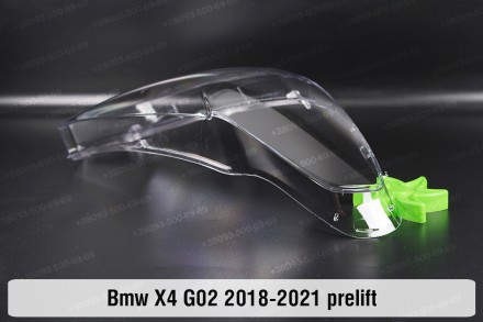 Скло на фару BMW X4 G02 (2018-2021) II покоління дорестайлінг праве.
У наявності. . фото 7