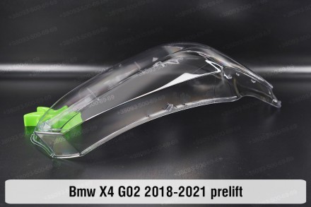 Скло на фару BMW X4 G02 (2018-2021) II покоління дорестайлінг праве.
У наявності. . фото 9
