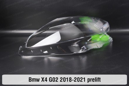 Скло на фару BMW X4 G02 (2018-2021) II покоління дорестайлінг праве.
У наявності. . фото 8