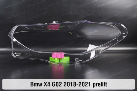 Скло на фару BMW X4 G02 (2018-2021) II покоління дорестайлінг праве.
У наявності. . фото 3