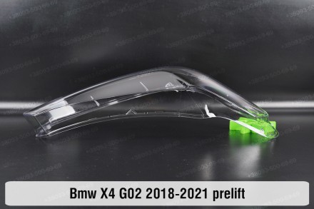 Скло на фару BMW X4 G02 (2018-2021) II покоління дорестайлінг праве.
У наявності. . фото 6