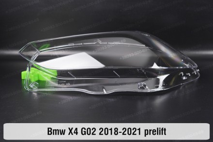 Стекло на фару BMW X4 G02 (2018-2021) II поколение дорестайлинг левое.
В наличии. . фото 6