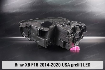 Новий корпус фари BMW X6 F16 LED (2014-2020) II покоління дорестайлінг правий.
У. . фото 3