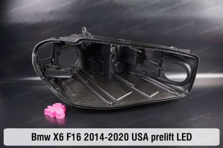 Новий корпус фари BMW X6 F16 LED (2014-2020) II покоління дорестайлінг правий.
У. . фото 2