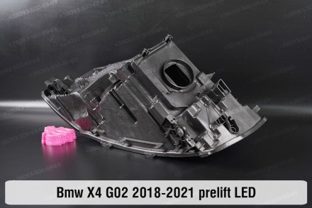 Новый корпус фары BMW X4 G02 Adaptive LED (2018-2021) II поколение дорестайлинг . . фото 7