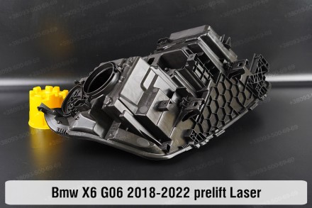 Новий корпус фари BMW X6 G06 Laser (2018-2022) III покоління дорестайлінг лівий.. . фото 7
