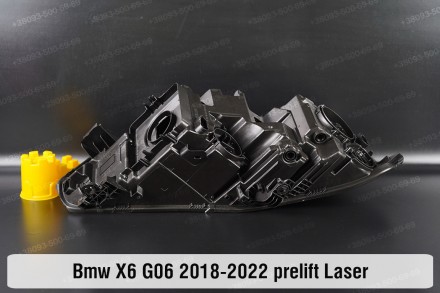 Новий корпус фари BMW X6 G06 Laser (2018-2022) III покоління дорестайлінг лівий.. . фото 8