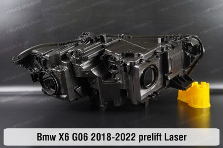 Новий корпус фари BMW X6 G06 Laser (2018-2022) III покоління дорестайлінг лівий.. . фото 6