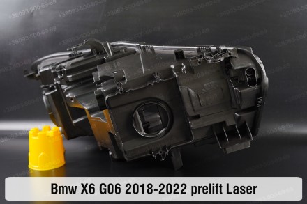 Новий корпус фари BMW X6 G06 Laser (2018-2022) III покоління дорестайлінг лівий.. . фото 3