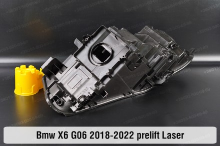 Новий корпус фари BMW X6 G06 Laser (2018-2022) III покоління дорестайлінг лівий.. . фото 5