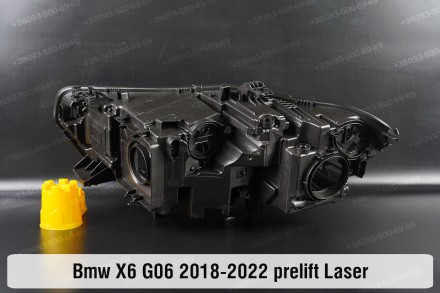 Новий корпус фари BMW X6 G06 Laser (2018-2022) III покоління дорестайлінг правий. . фото 10