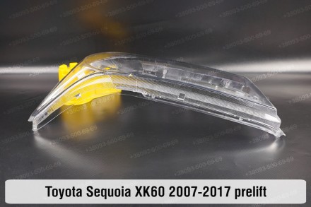 Скло на фару Toyota Sequoia XK60 (2007-2017) II покоління дорестайлінг ліве.У на. . фото 8