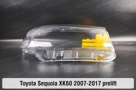 Скло на фару Toyota Sequoia XK60 (2007-2017) II покоління дорестайлінг праве.У н. . фото 7