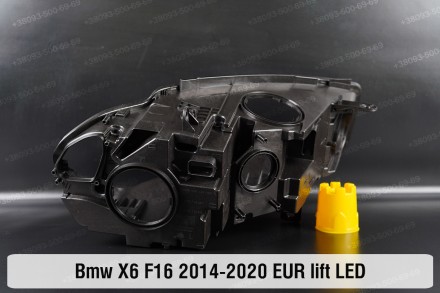 Новий корпус фари BMW X6 F16 LED (2014-2020) II покоління рестайлінг лівий.
У на. . фото 4