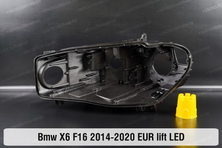 Новий корпус фари BMW X6 F16 LED (2014-2020) II покоління рестайлінг лівий.
У на. . фото 2