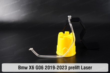 Кільце світловод фари BMW X6 G06 Laser (2019-2023) дорестайлінг велике зовнішнє . . фото 2