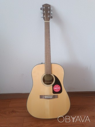 Гитара акустическая FENDER CD-60 V3 WN NATURAL

Покупал в этом году. Учился иг. . фото 1