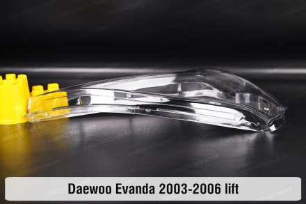 Скло на фару Daewoo Evanda (2003-2006) рестайлінг праве.
У наявності скло фар дл. . фото 4