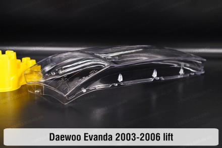 Скло на фару Daewoo Evanda (2003-2006) рестайлінг праве.
У наявності скло фар дл. . фото 9