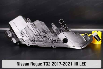 Новий корпус фари Nissan Rogue T32 LED (2017-2021) II покоління рестайлінг лівий. . фото 4