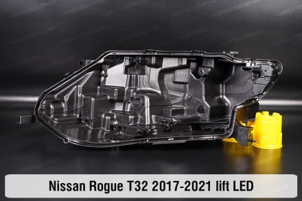 Новий корпус фари Nissan Rogue T32 LED (2017-2021) II покоління рестайлінг лівий. . фото 2