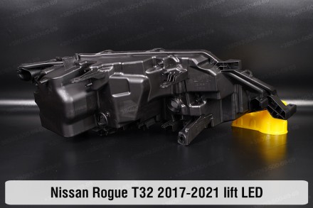 Новий корпус фари Nissan Rogue T32 LED (2017-2021) II покоління рестайлінг лівий. . фото 3