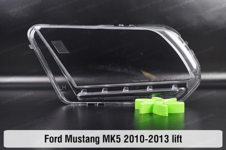 Стекло на фару Ford Mustang Mk5 (2010-2013) V поколение рестайлинг левое.
В нали. . фото 2