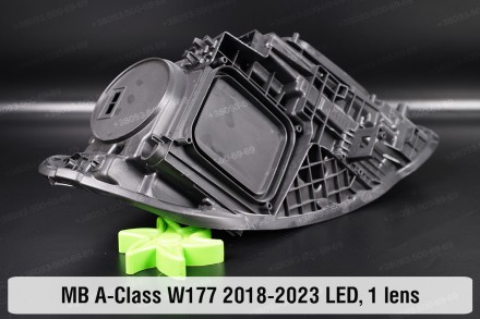 Новый корпус фары Mercedes-Benz A-Class W177 LED 1 линза (2018-2024) IV поколени. . фото 7