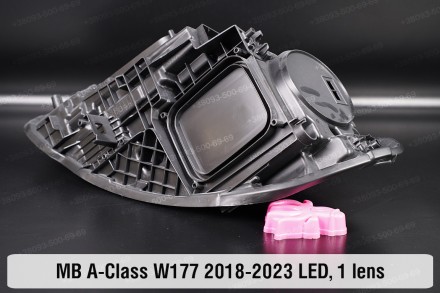 Новый корпус фары Mercedes-Benz A-Class W177 LED 1 линза (2018-2024) IV поколени. . фото 8