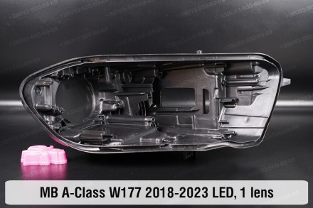 Новый корпус фары Mercedes-Benz A-Class W177 LED 1 линза (2018-2024) IV поколени. . фото 2
