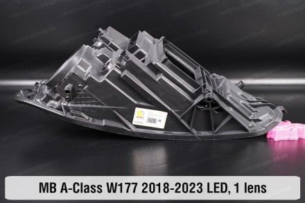 Новый корпус фары Mercedes-Benz A-Class W177 LED 1 линза (2018-2024) IV поколени. . фото 5