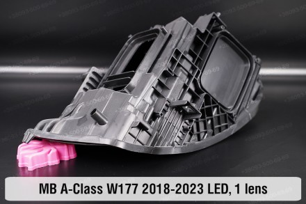 Новый корпус фары Mercedes-Benz A-Class W177 LED 1 линза (2018-2024) IV поколени. . фото 7