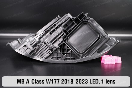 Новый корпус фары Mercedes-Benz A-Class W177 LED 1 линза (2018-2024) IV поколени. . фото 4
