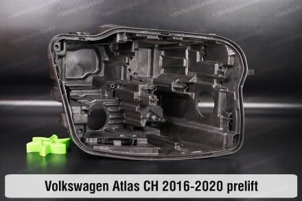 Новий корпус фари VW Volkswagen Atlas LED Hella only (2016-2020) дорестайлінг пр. . фото 2
