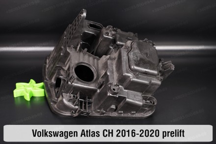 Новий корпус фари VW Volkswagen Atlas LED Hella only (2016-2020) дорестайлінг пр. . фото 5