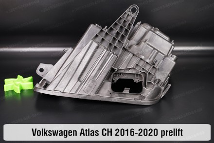 Новий корпус фари VW Volkswagen Atlas LED Hella only (2016-2020) дорестайлінг пр. . фото 4