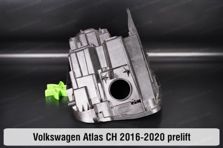 Новий корпус фари VW Volkswagen Atlas LED Hella only (2016-2020) дорестайлінг пр. . фото 7