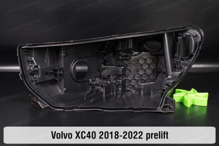 Новий корпус фари Volvo XC40 (2018-2022) I покоління дорестайлінг лівий.
У наявн. . фото 2